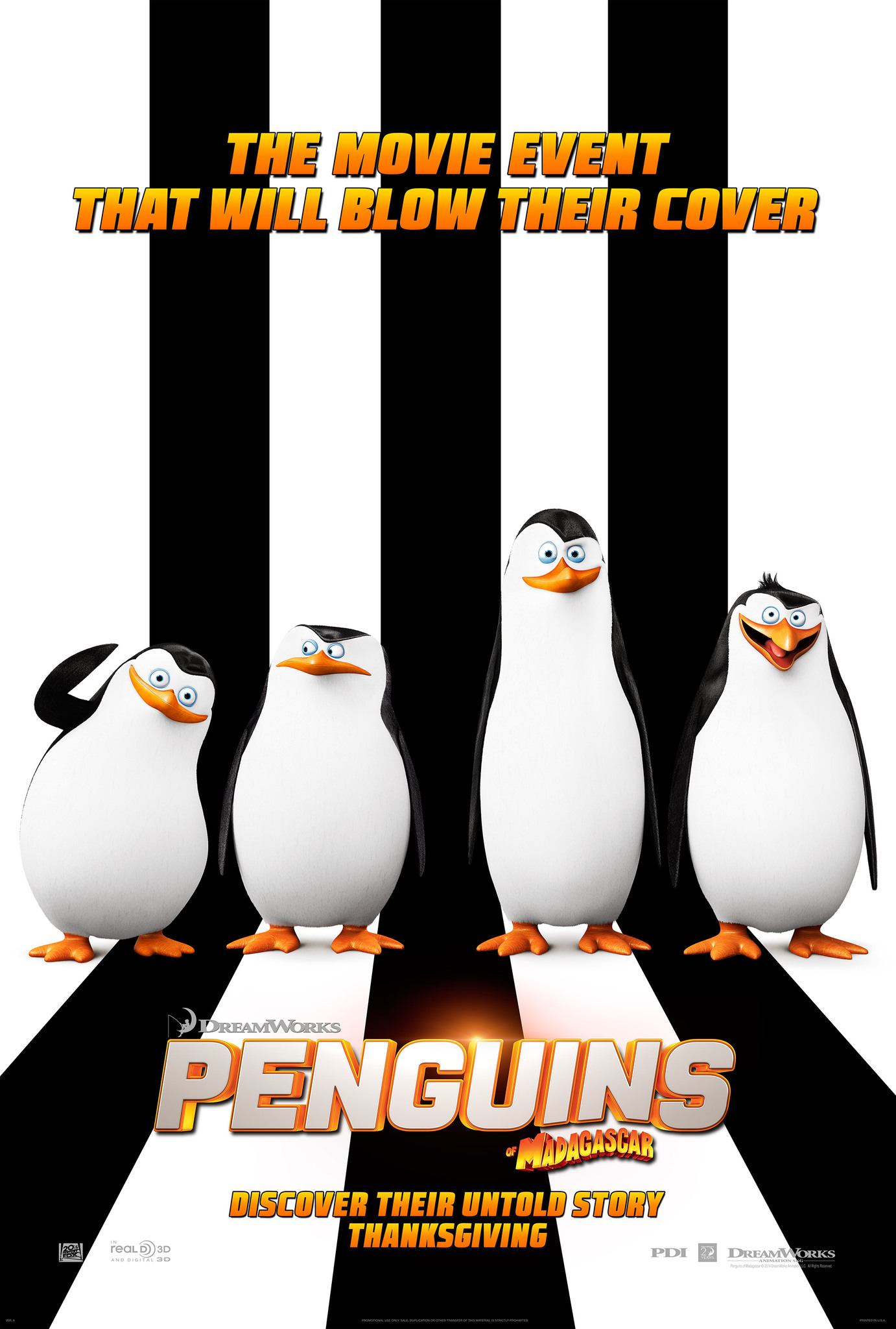 Madagascar Penguins 2014